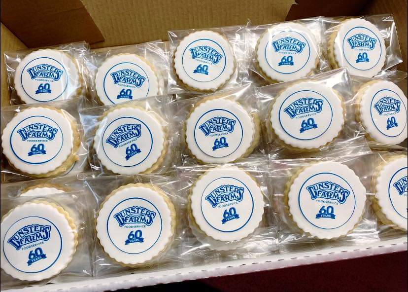 Custom Logo Edible Cookies – Branded Corporate Treats